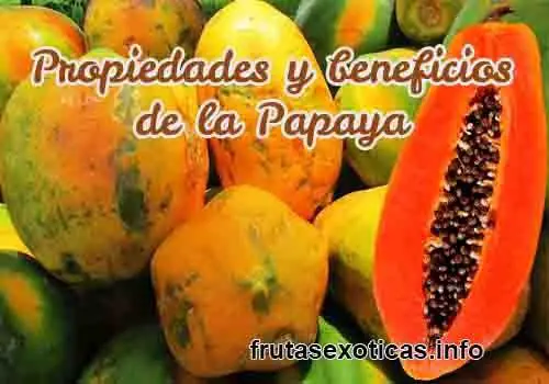 Propiedades curativas de la papaya
