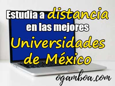 ranking universidades en linea Mexico