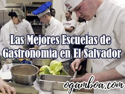 escuelas de cocina en El Salvador