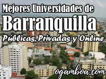 lista de las mejores universidades en Barranquilla