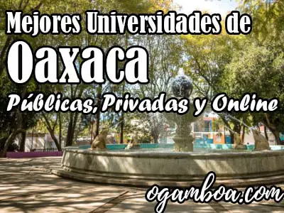lista de las mejores universidades en Oaxaca ranking