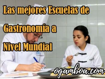 mejores escuelas de gastronomia en el mundo